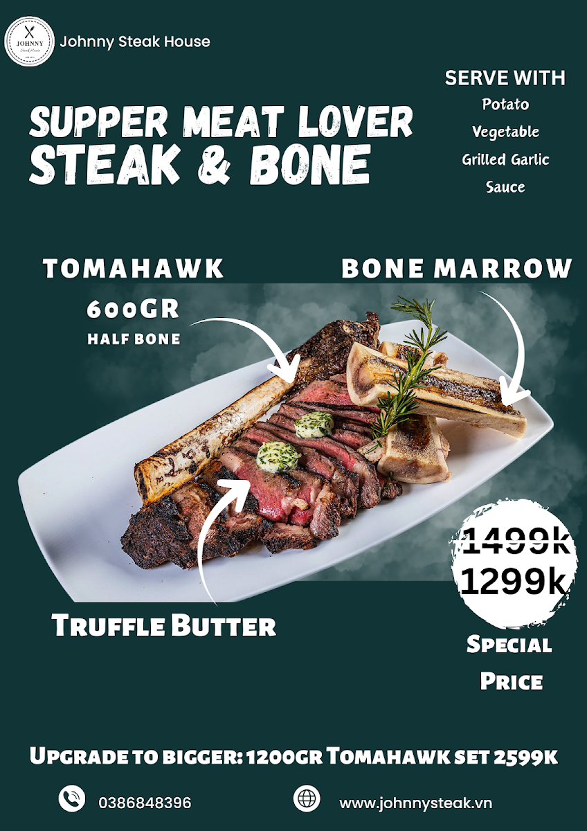 Menu Johnny Steak House 1-10